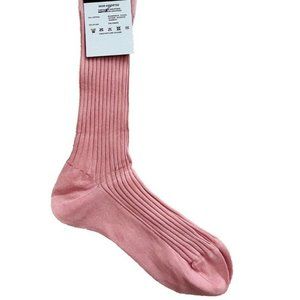 Pantherella Cotton Blend Rib Socks  Pink ( S )